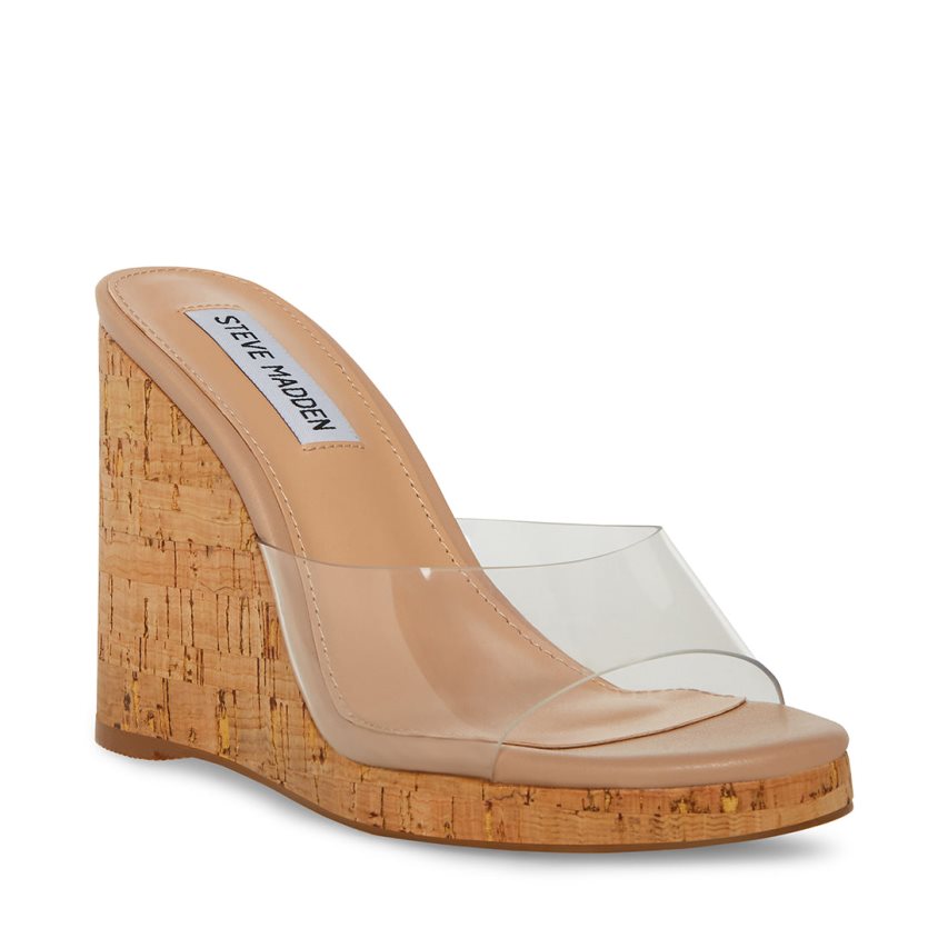 Brown Steve Madden Marvelous Women's Wedges | PH 0517DMI